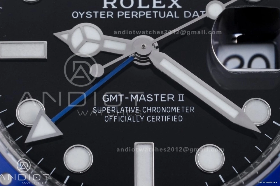 on GMT-Master Steel Best 904L 1:1 Bracelet Jubilee BLNR V Colorful Edition 869 II Batgirl DD3285 VSF 126710 0727